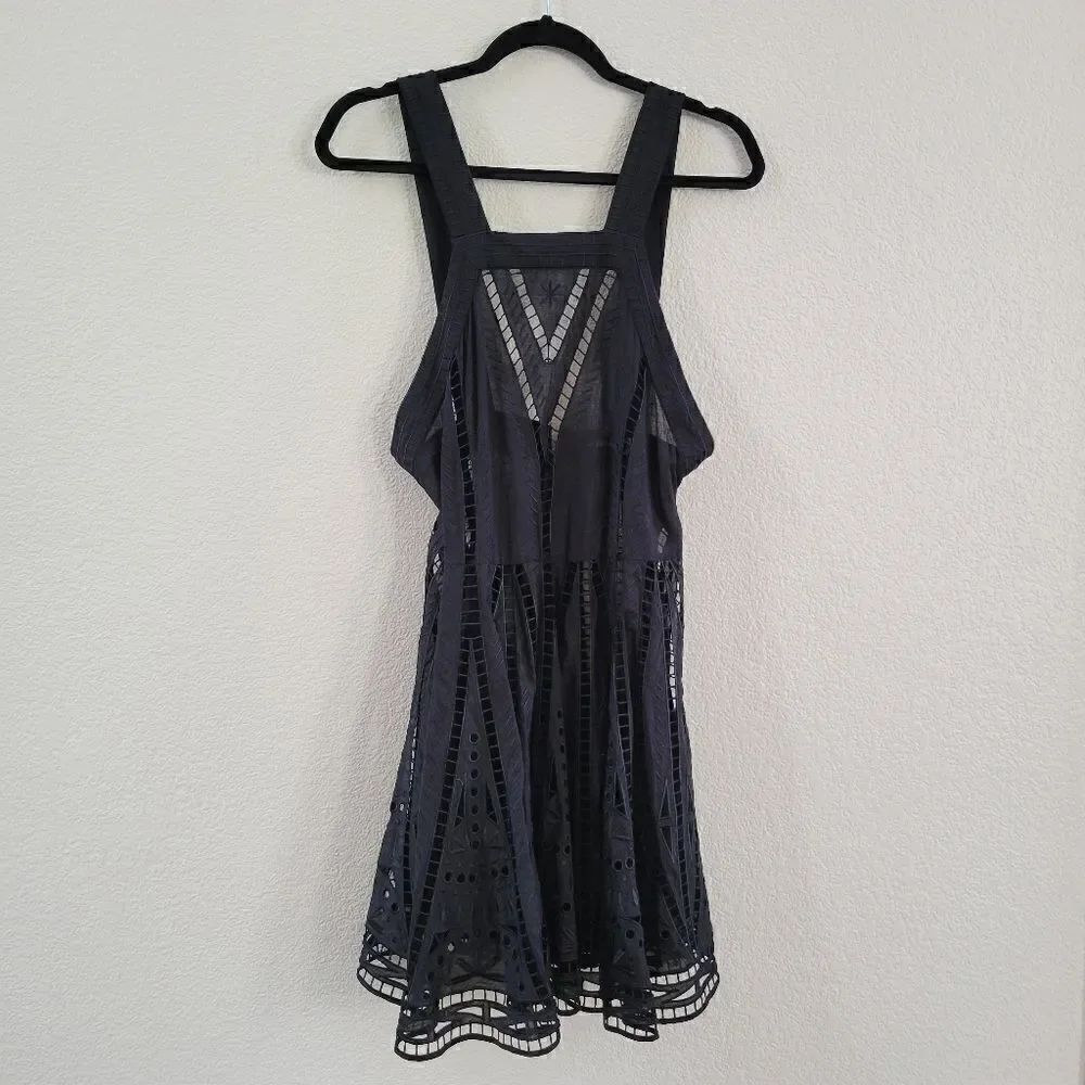 NWT Magali Pascal Tangier Eyelet Mini Dress S - Picture 3 of 15